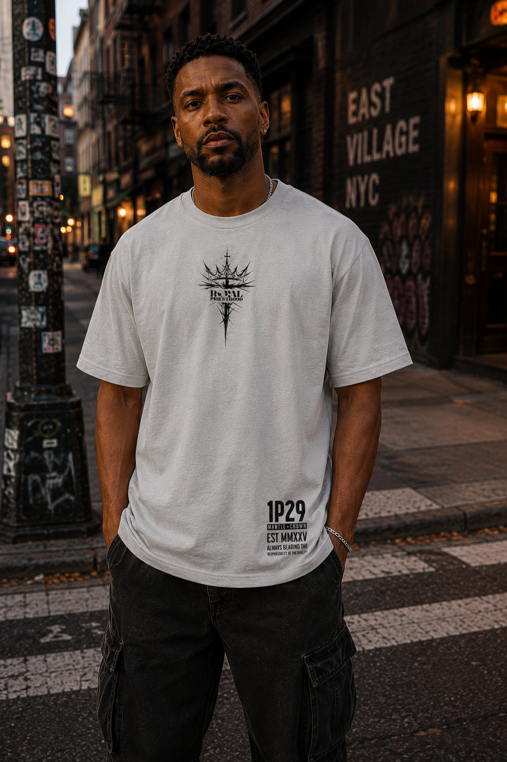 Royal Priesthood: The Proclamation Tee - Gray