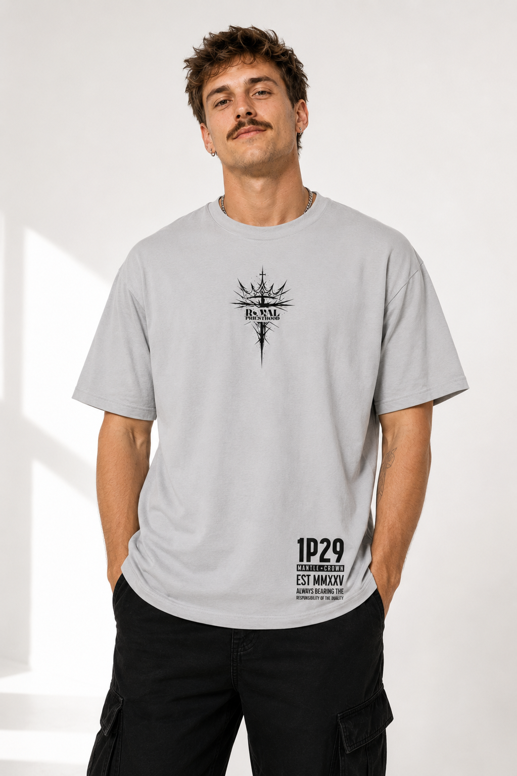 Royal Priesthood: The Proclamation Tee - Gray