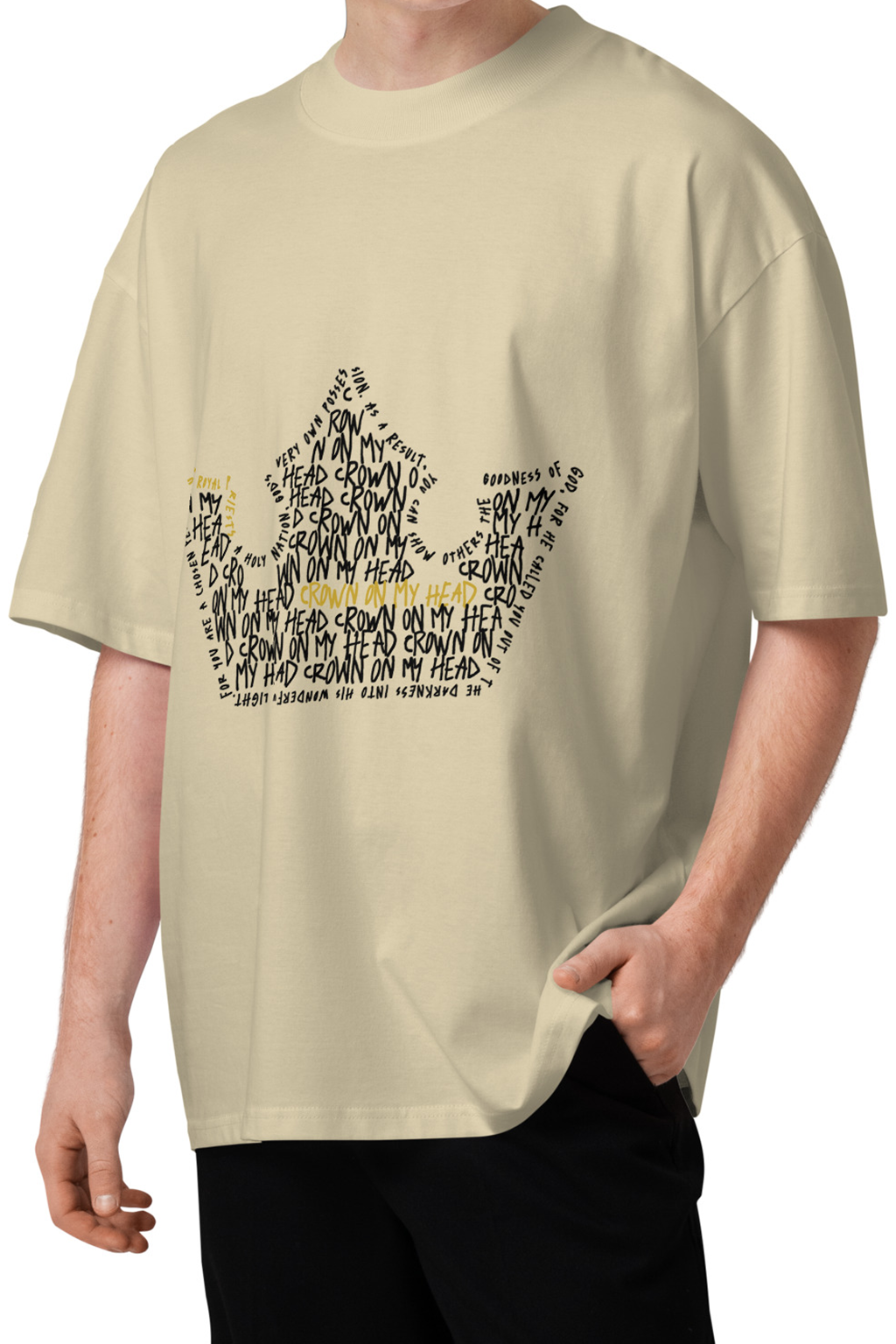 The Burden Oversized Tee - Light