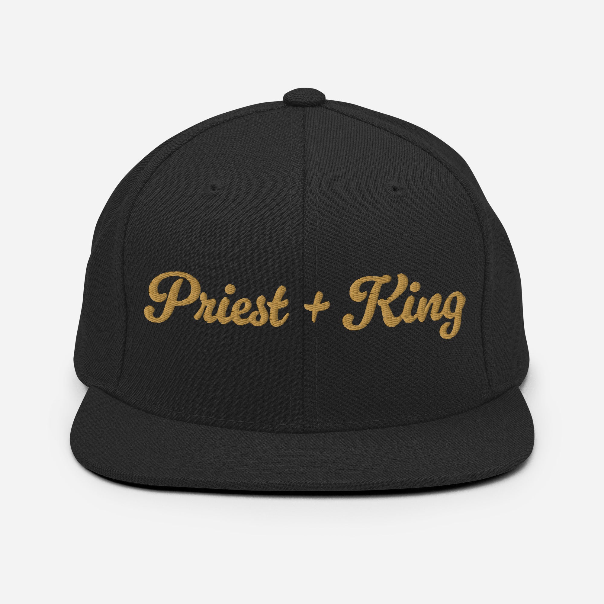 Priest + King High Stakes Embroidered Snapback