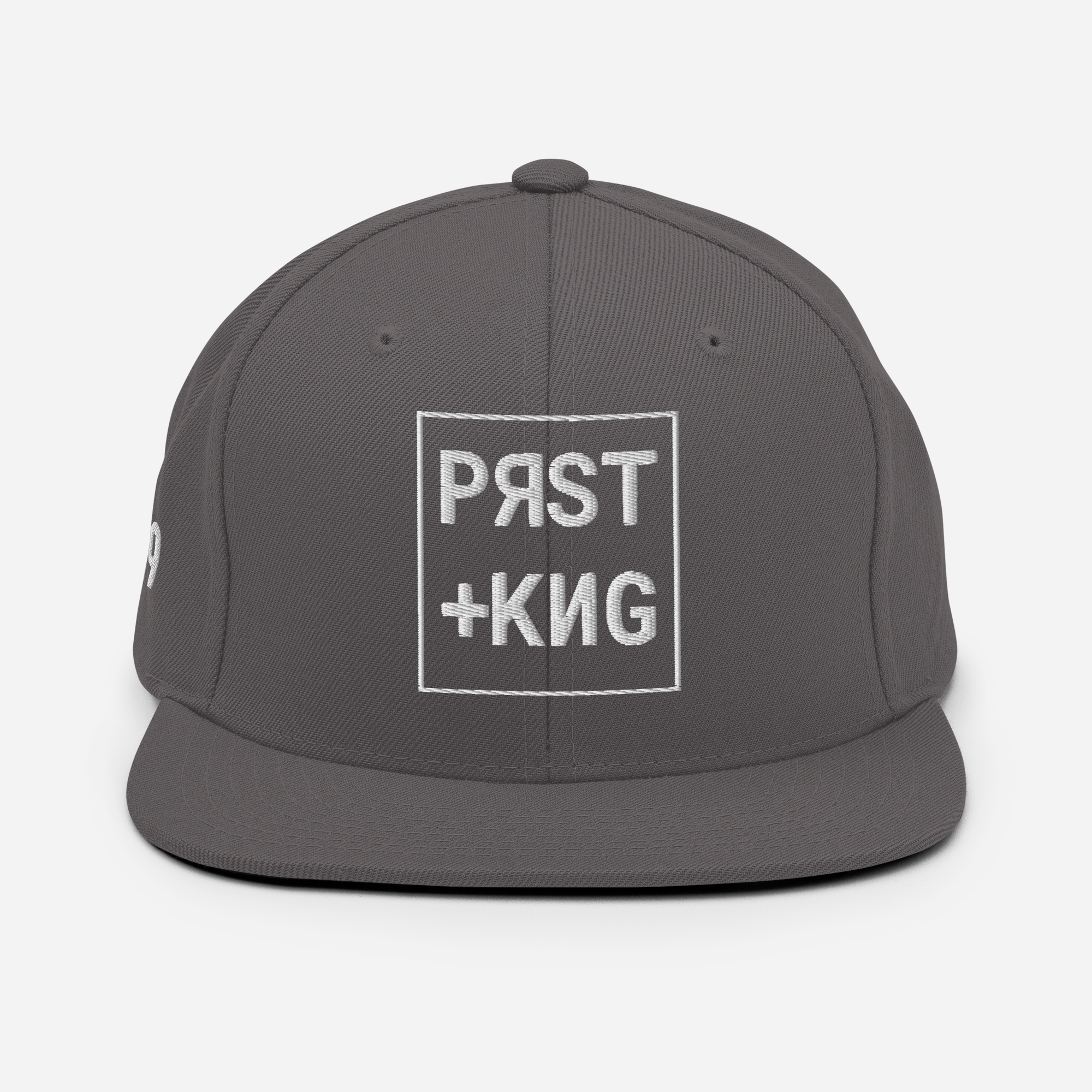 PRST+KNG Box Embroidered Snapback