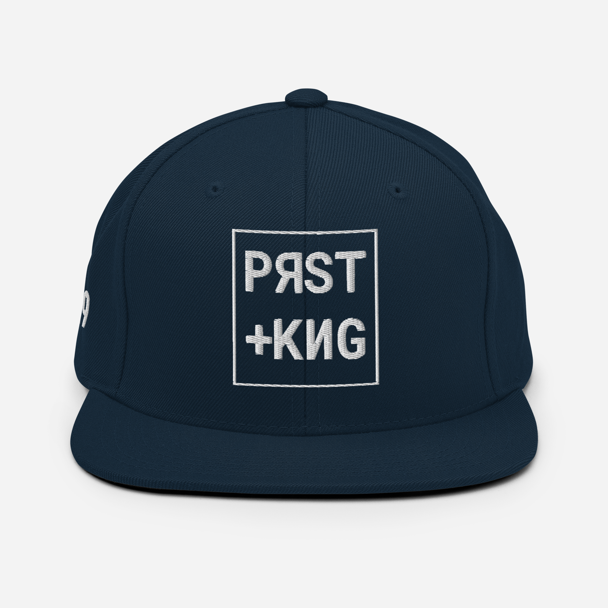 PRST+KNG Box Embroidered Snapback