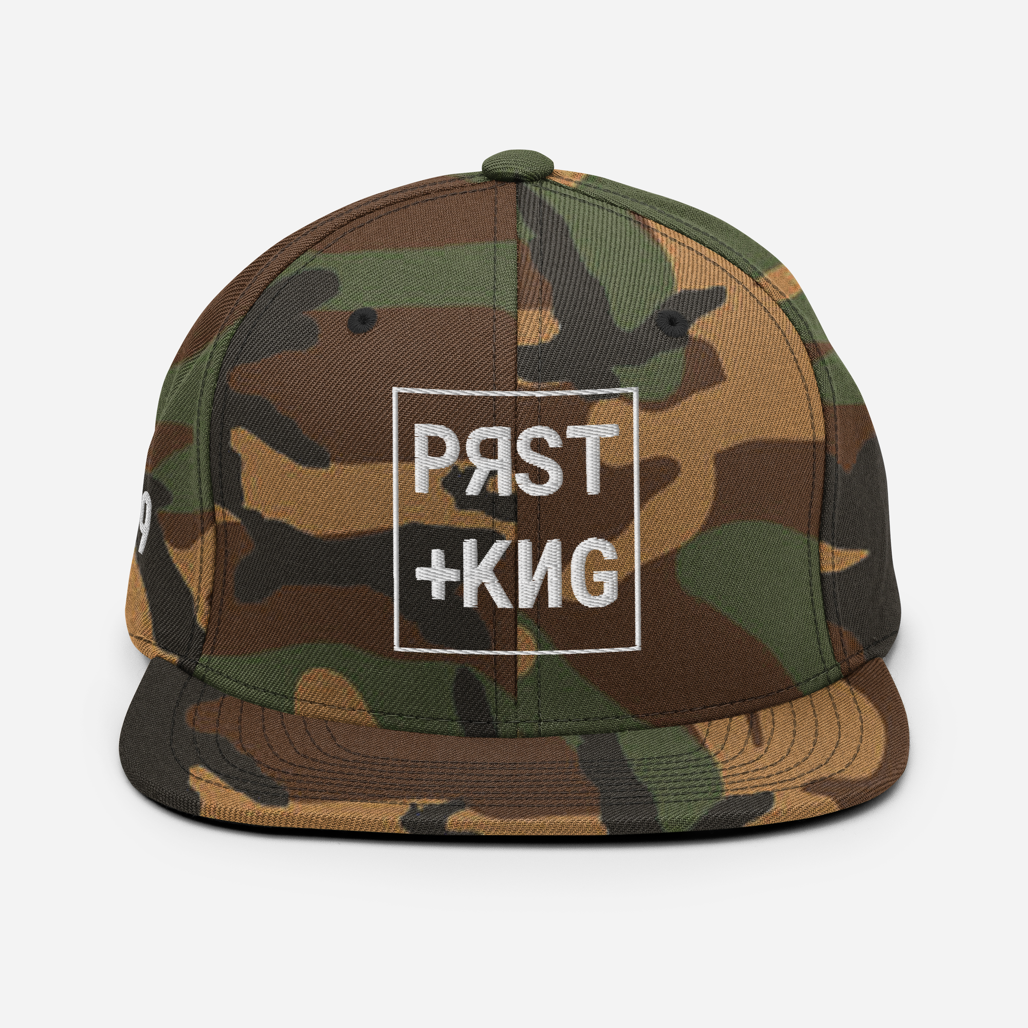 PRST+KNG Box Embroidered Snapback