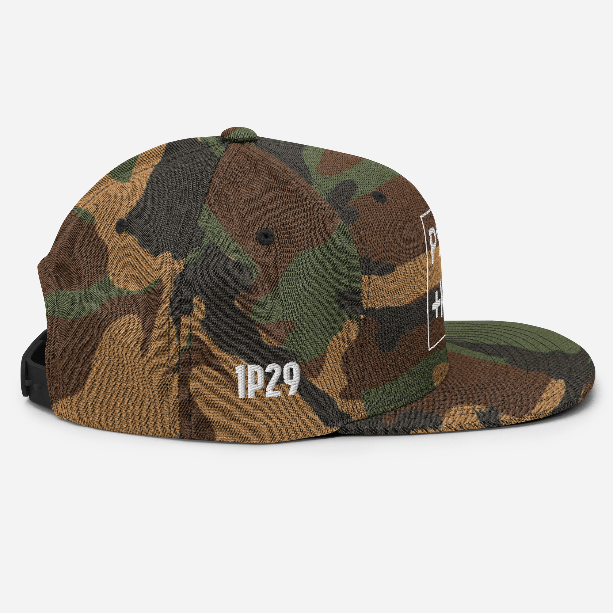 PRST+KNG Box Embroidered Snapback