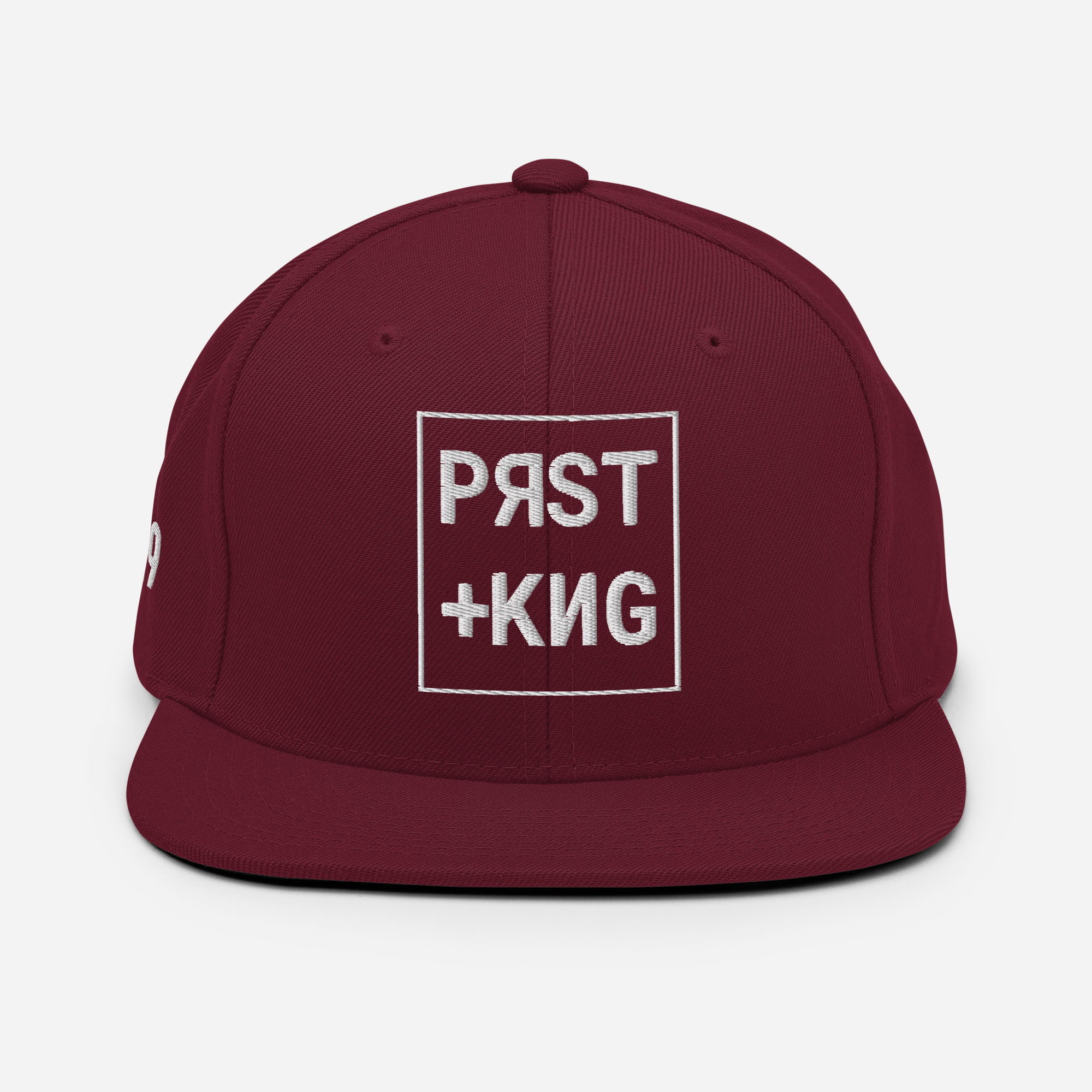 PRST+KNG Box Embroidered Snapback