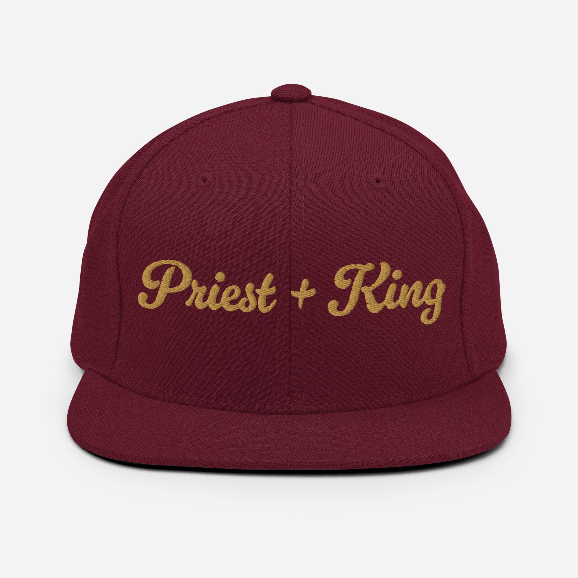 Priest + King High Stakes Embroidered Snapback