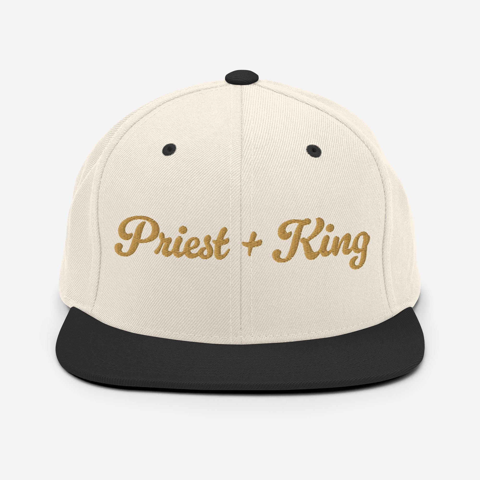 Priest + King High Stakes Embroidered Snapback