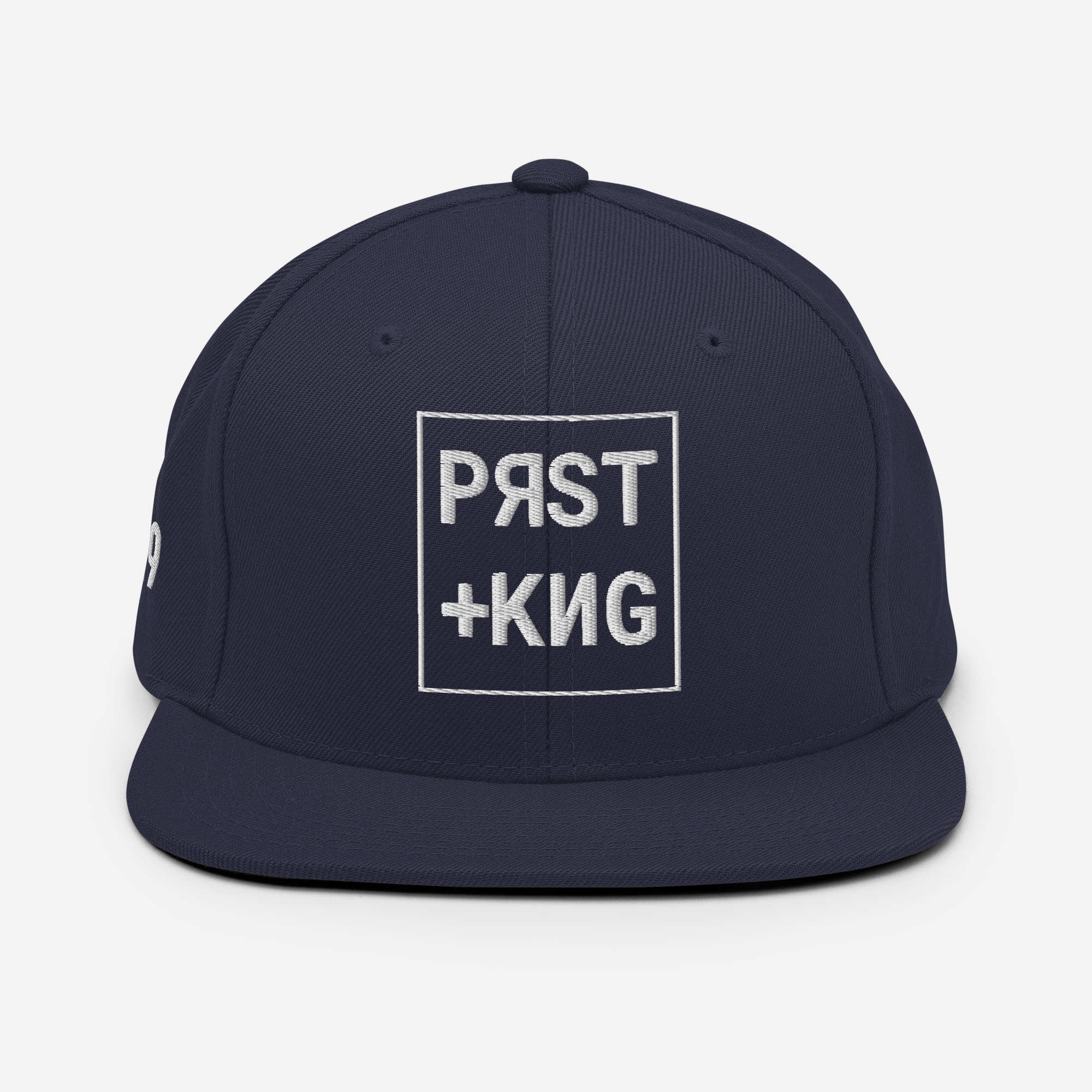 PRST+KNG Box Embroidered Snapback