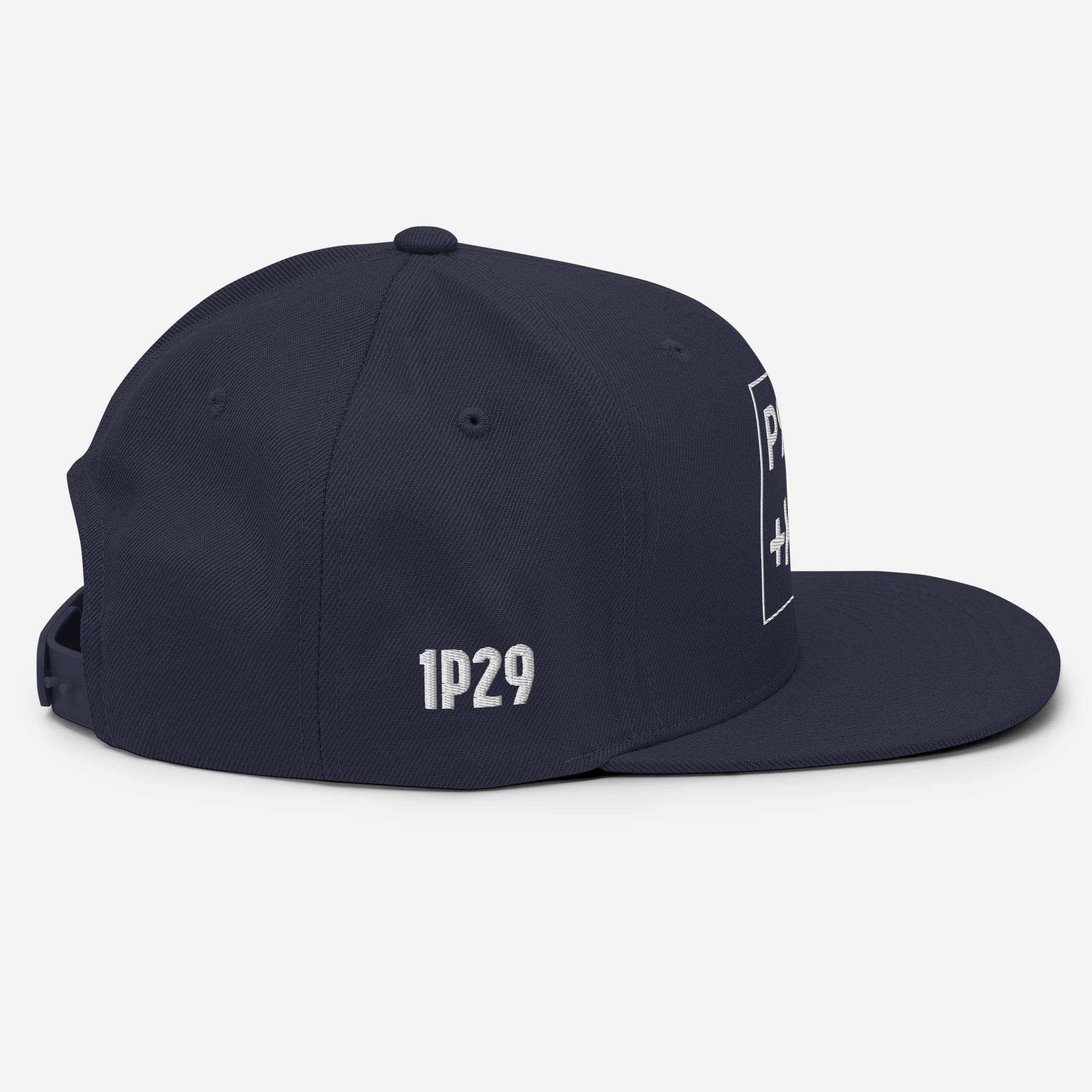 PRST+KNG Box Embroidered Snapback