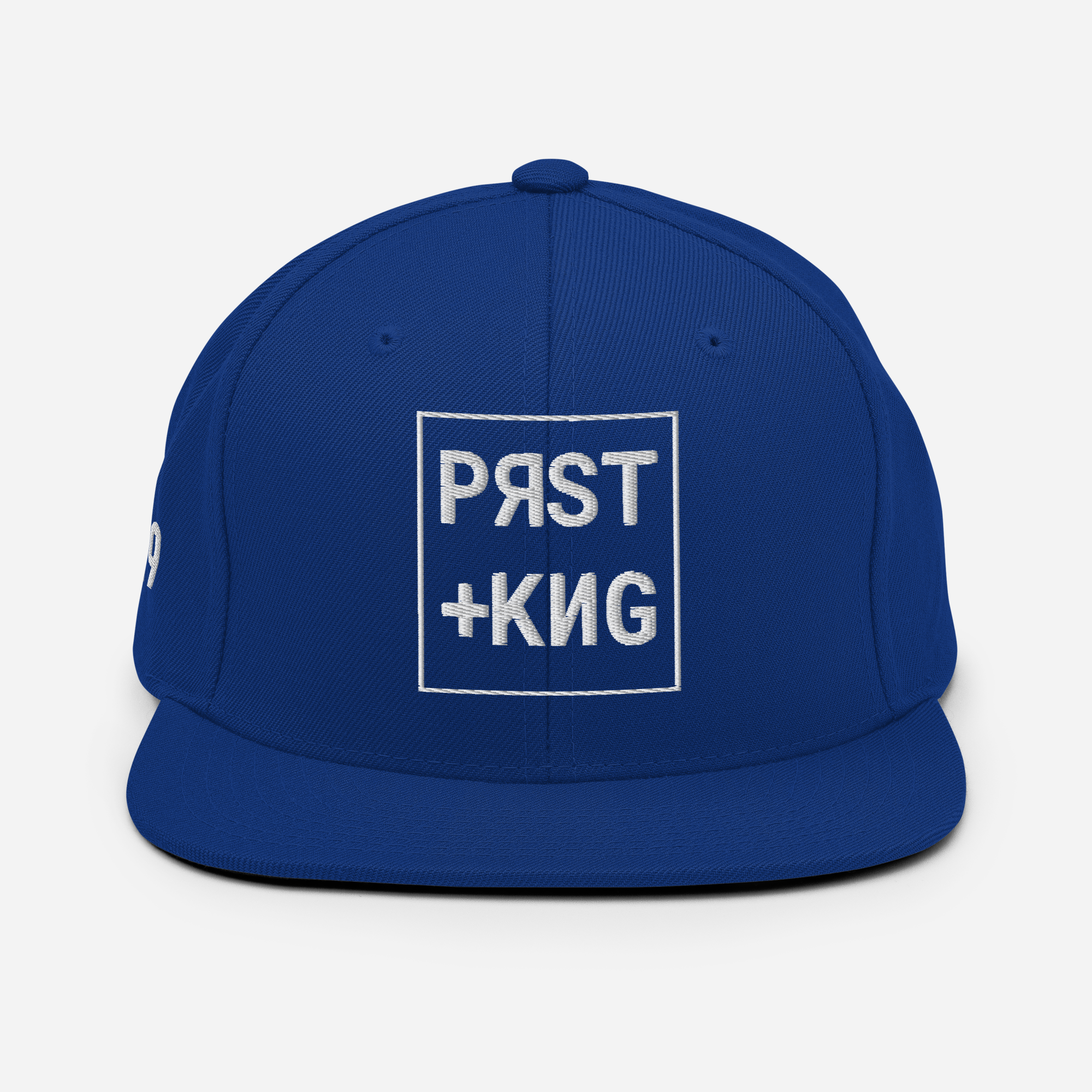 PRST+KNG Box Embroidered Snapback