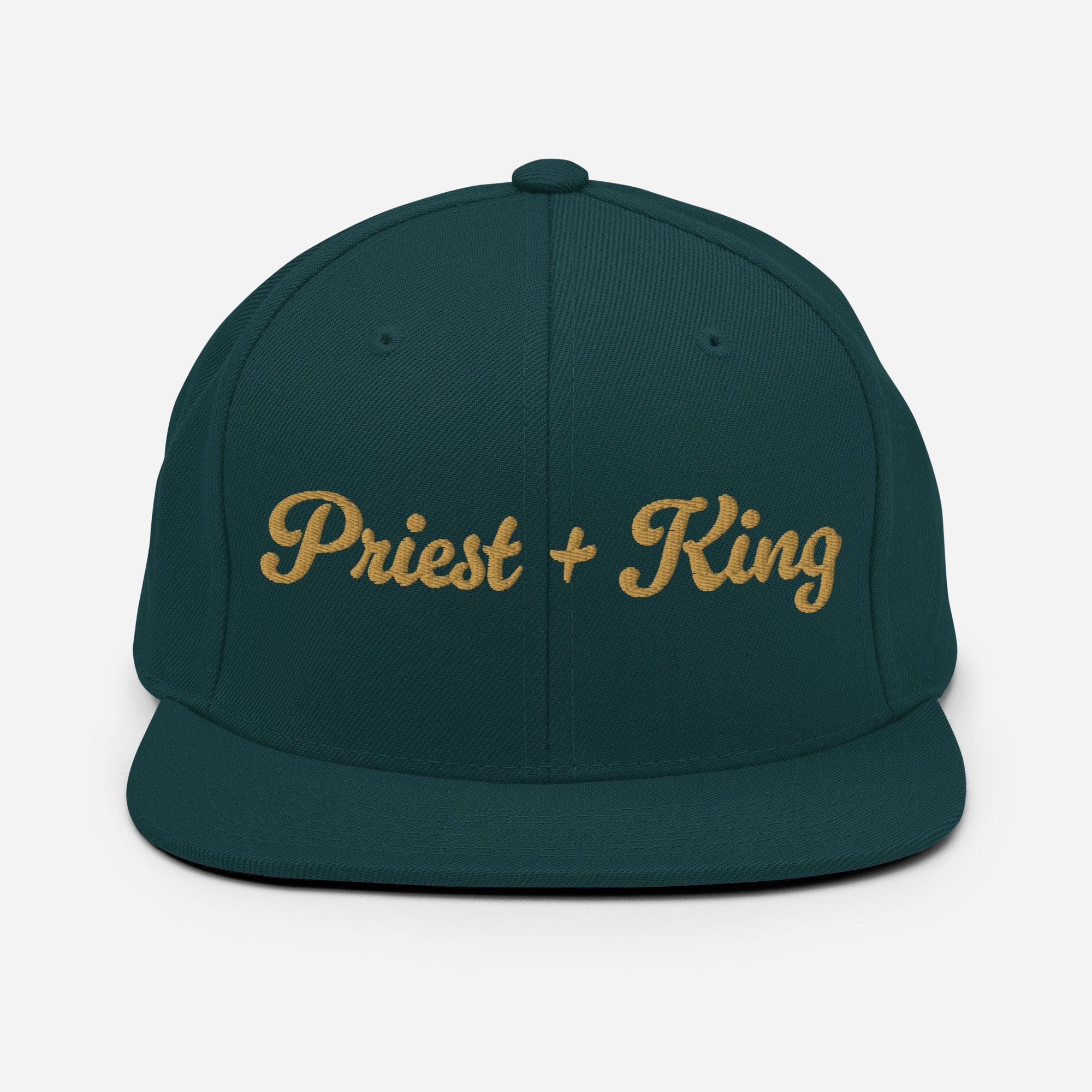 Priest + King High Stakes Embroidered Snapback