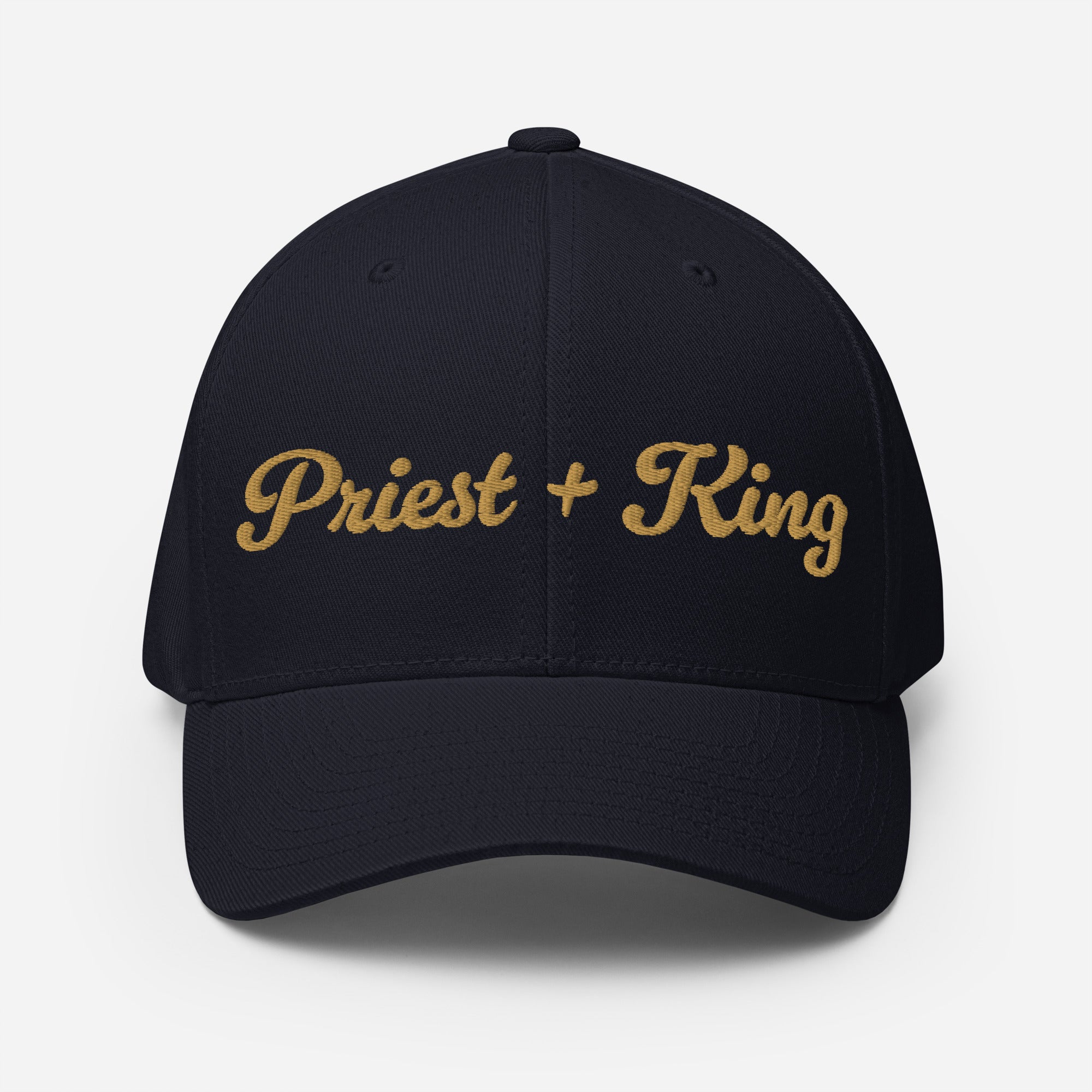 Priest + King High Stakes Embroidered Fitted