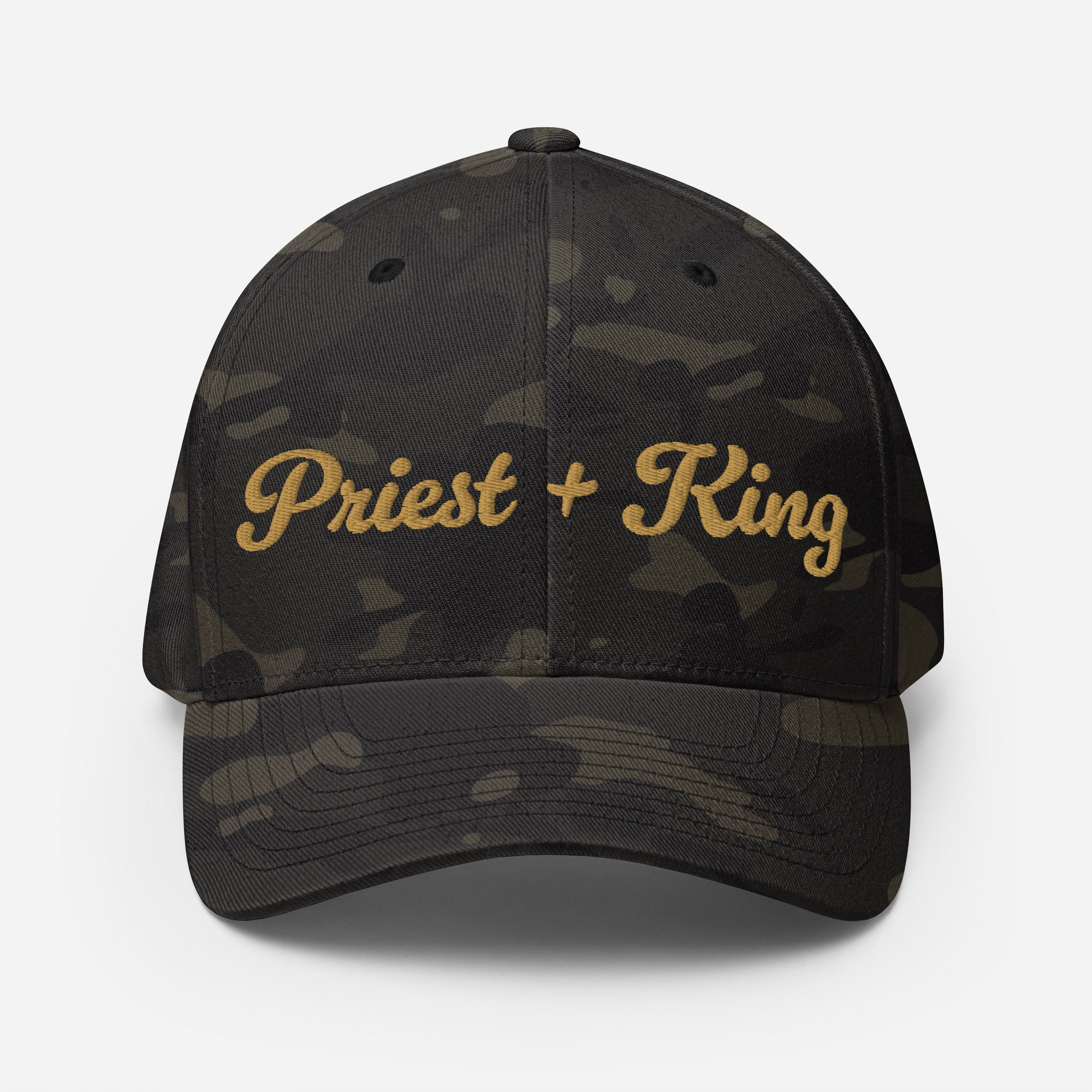 Priest + King High Stakes Embroidered Fitted