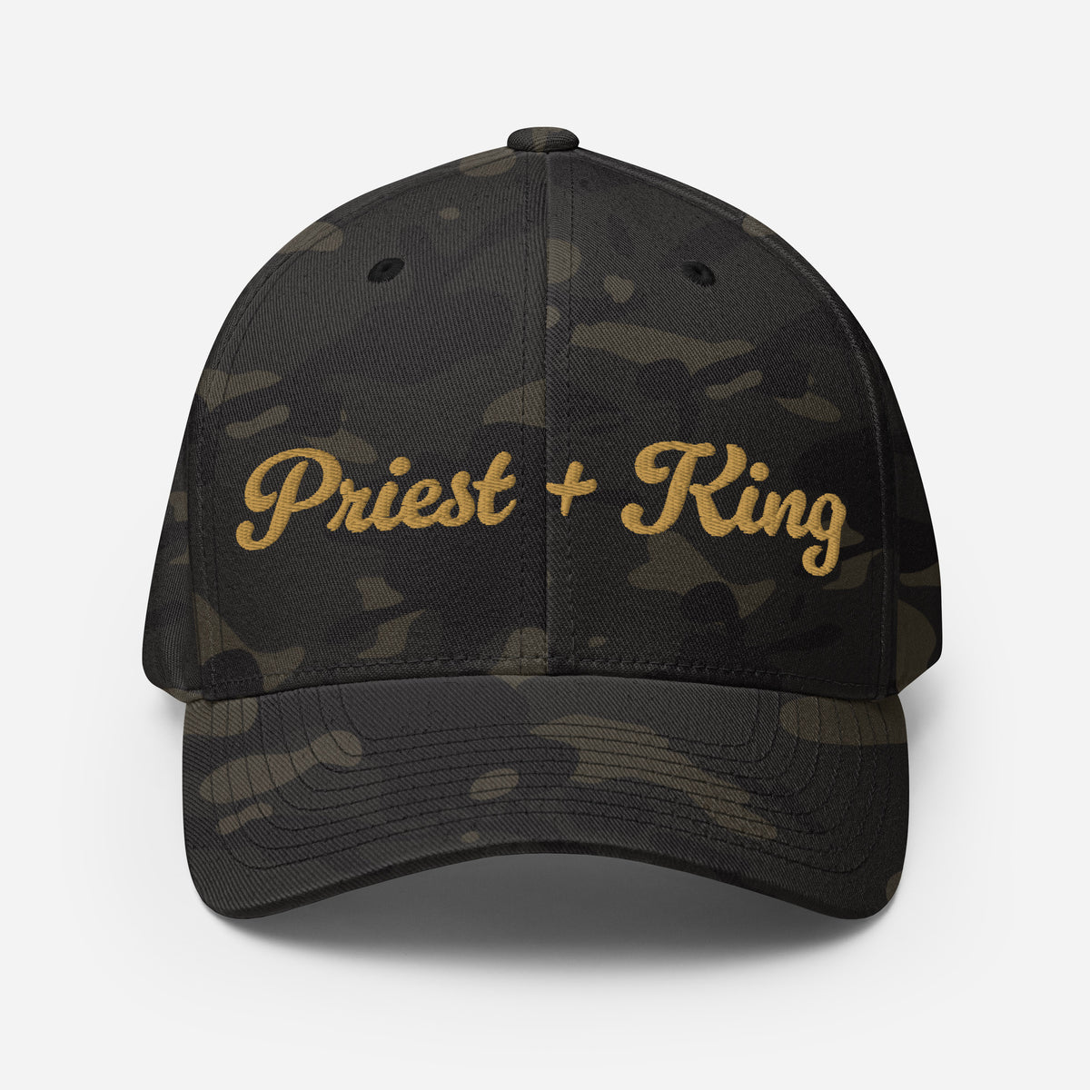 Priest + King High Stakes Embroidered Fitted