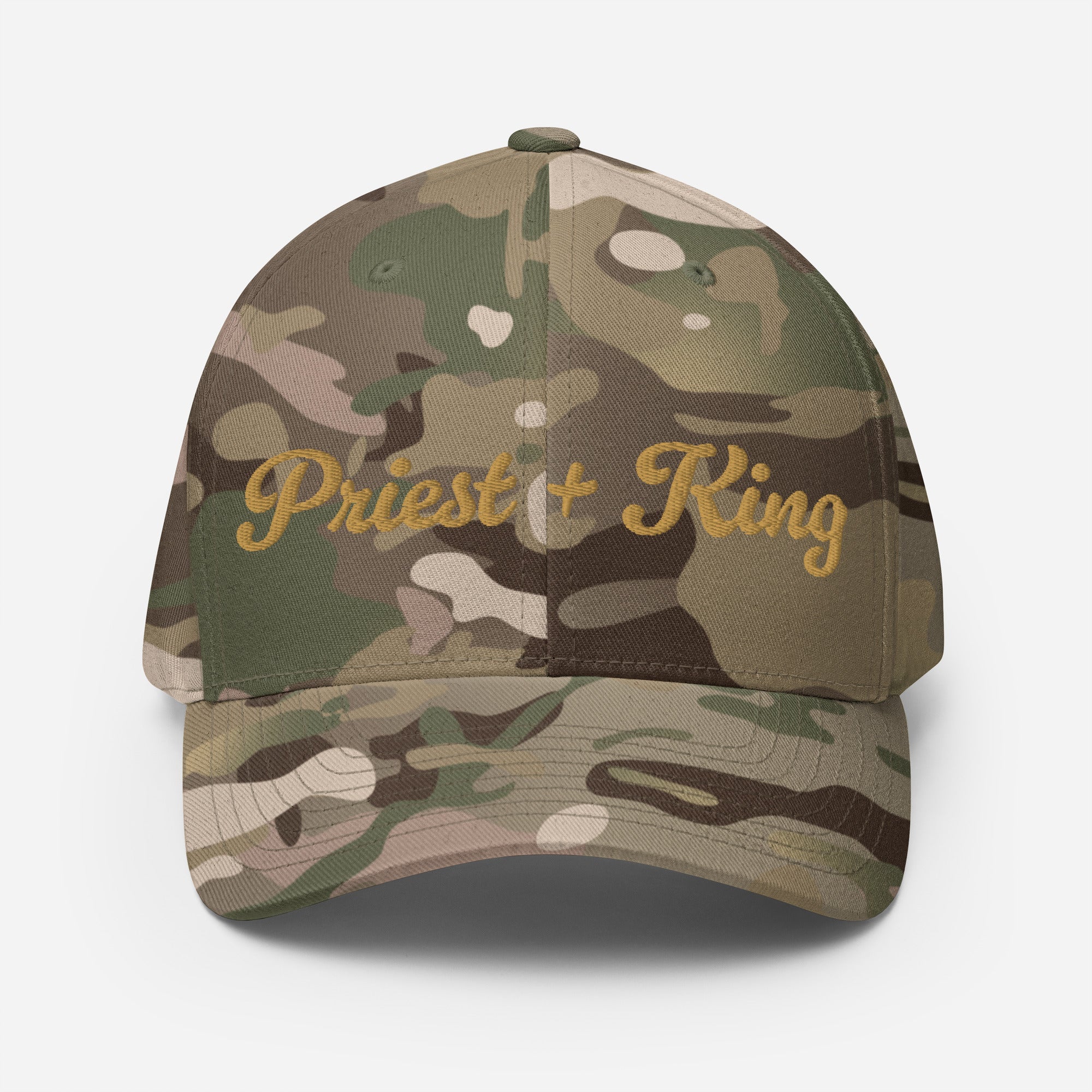 Priest + King High Stakes Embroidered Fitted