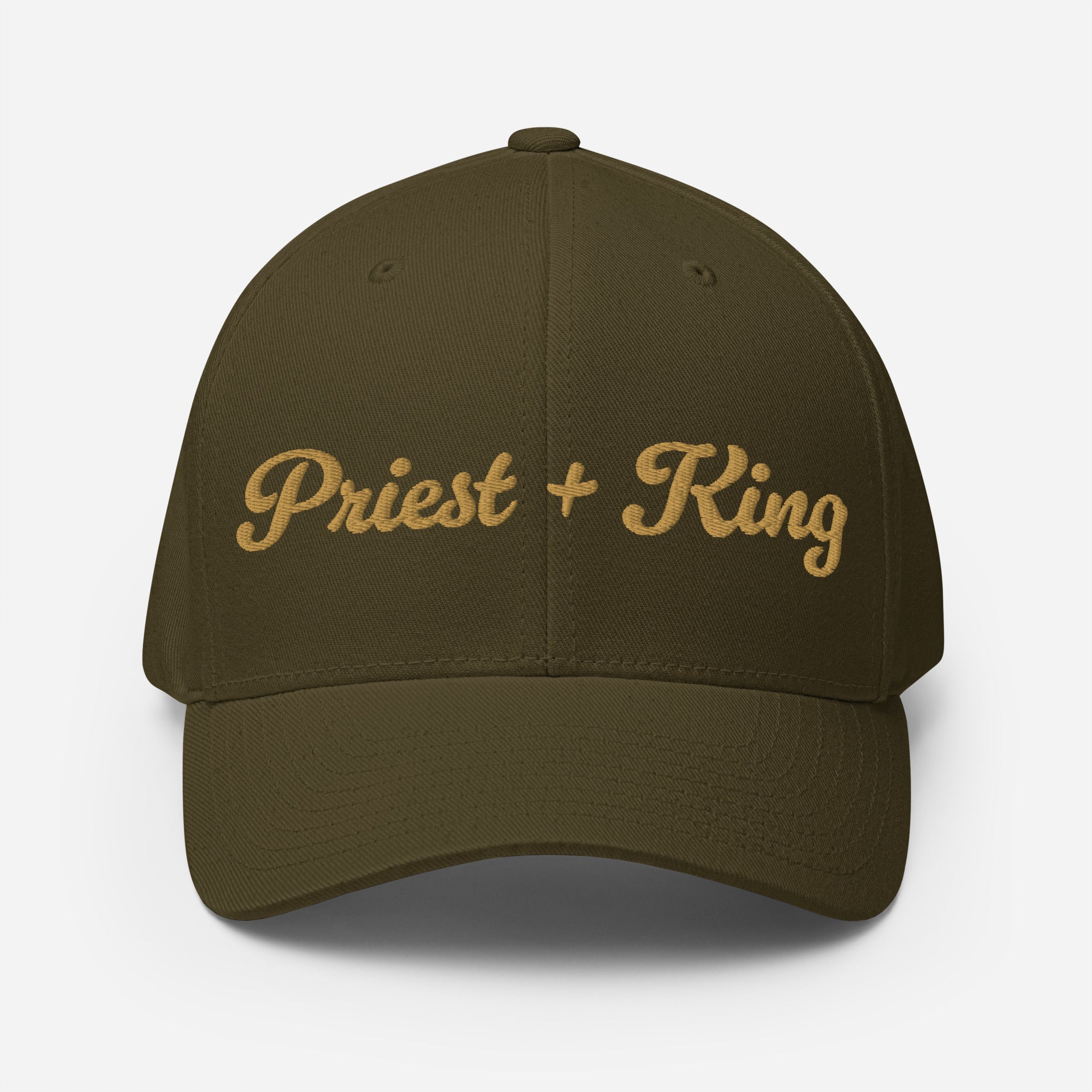 Priest + King High Stakes Embroidered Fitted