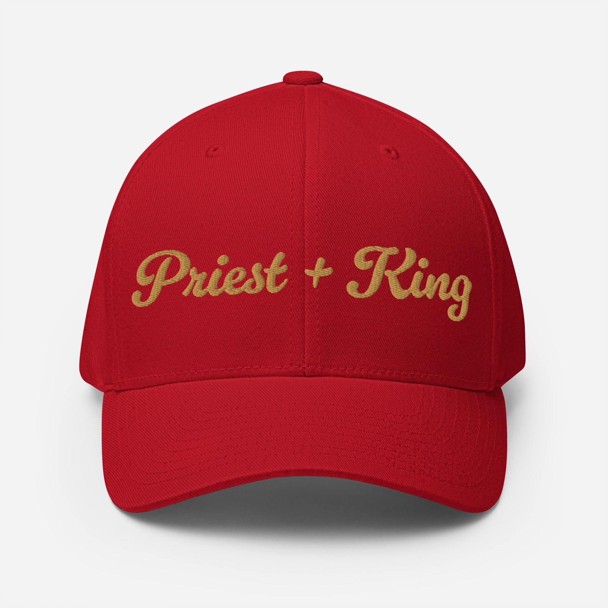 Priest + King High Stakes Embroidered Fitted