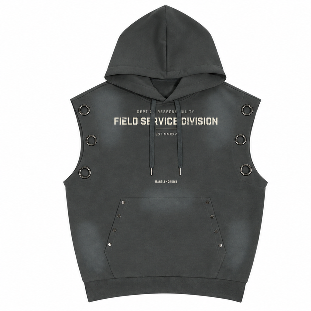 Dept of Responsibility #003 Sleeveless Hoodie