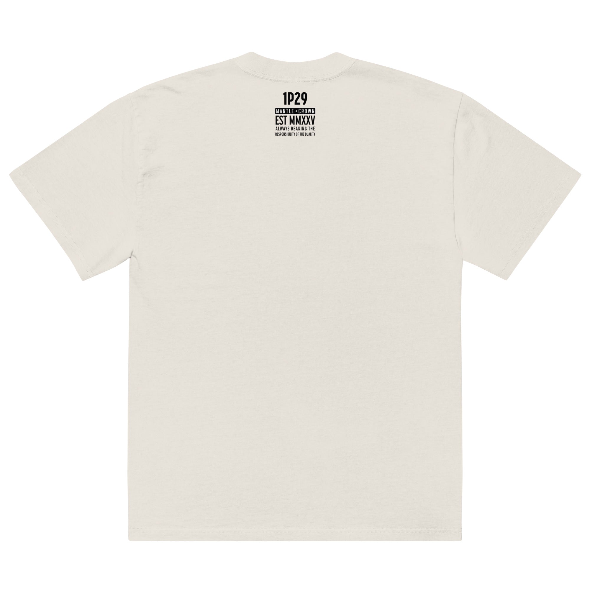 Priest + King High Stakes Oversized Faded Tee
