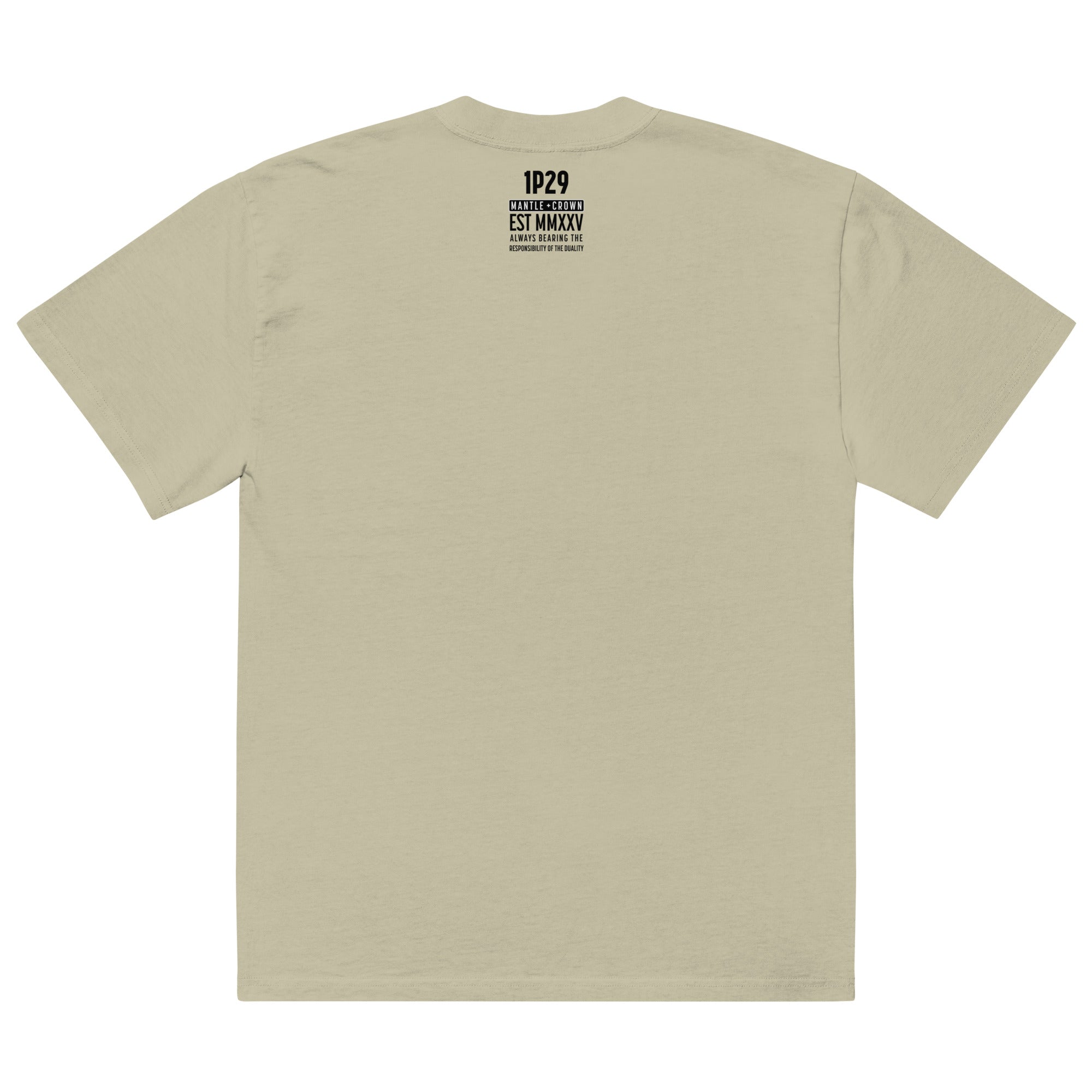 Priest + King High Stakes Oversized Faded Tee