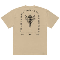 Cross on My Back Oversized Tee