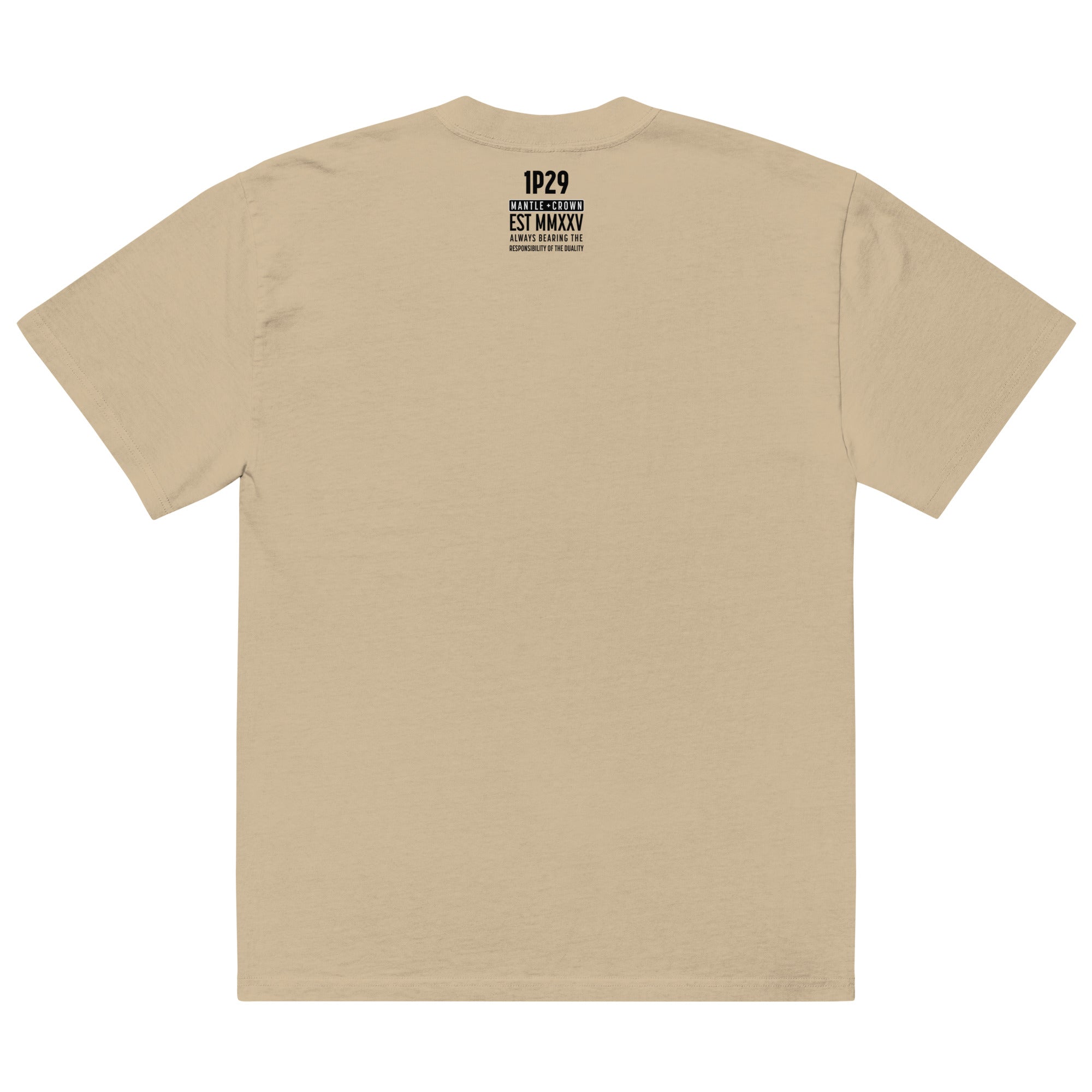 Priest + King High Stakes Oversized Faded Tee