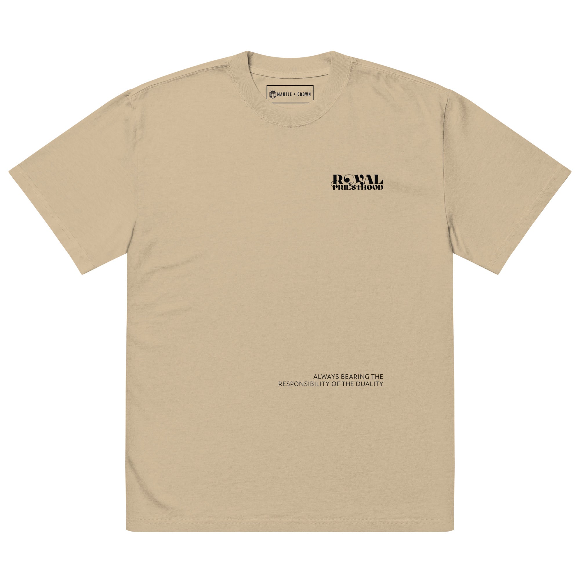 Cross on My Back Oversized Tee