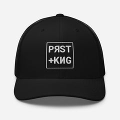PRST+KNG Box Embroidered Trucker